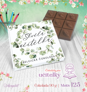 Belgická čokoláda 90 g | Motiv 125